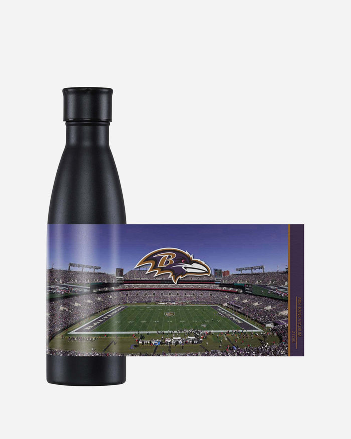 Baltimore Ravens Primetime Metal 18 oz Bottle FOCO - FOCO.com