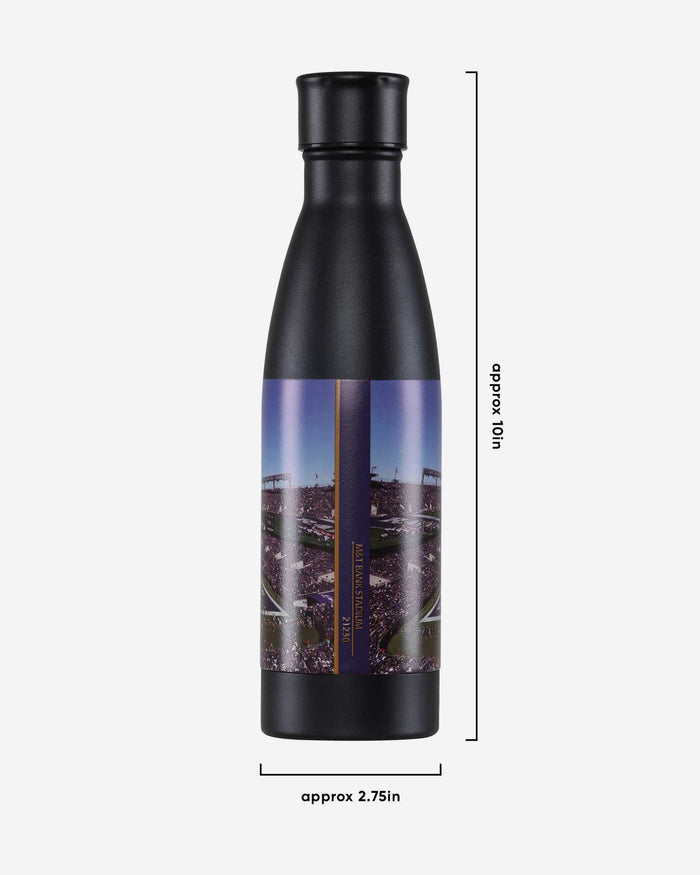 Baltimore Ravens Primetime Metal 18 oz Bottle FOCO - FOCO.com