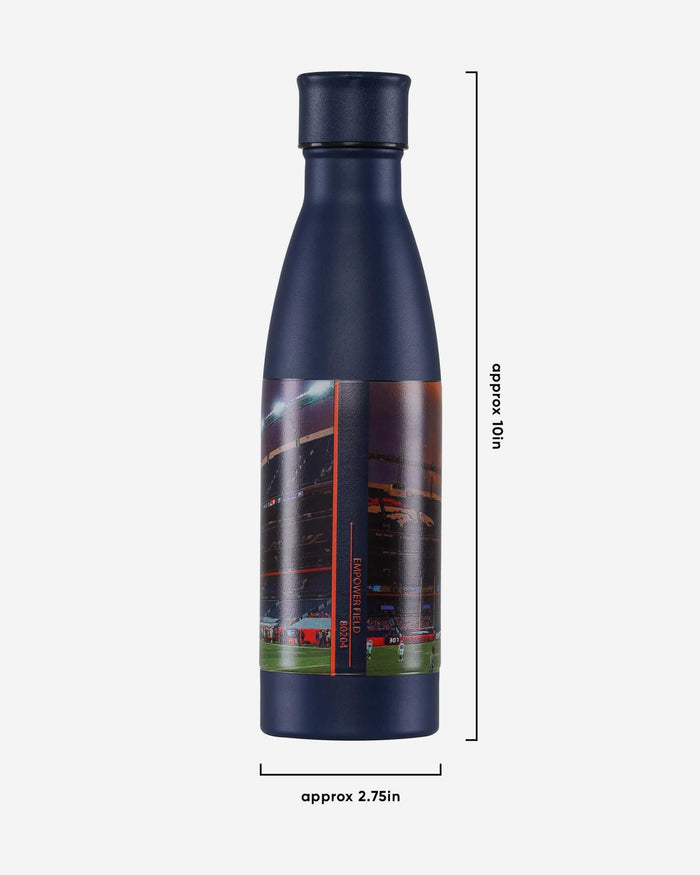 Denver Broncos Primetime Metal 18 oz Bottle FOCO - FOCO.com