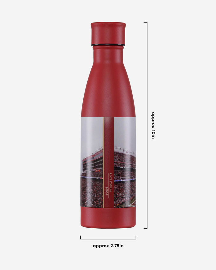 San Francisco 49ers Primetime Metal 18 oz Bottle FOCO - FOCO.com