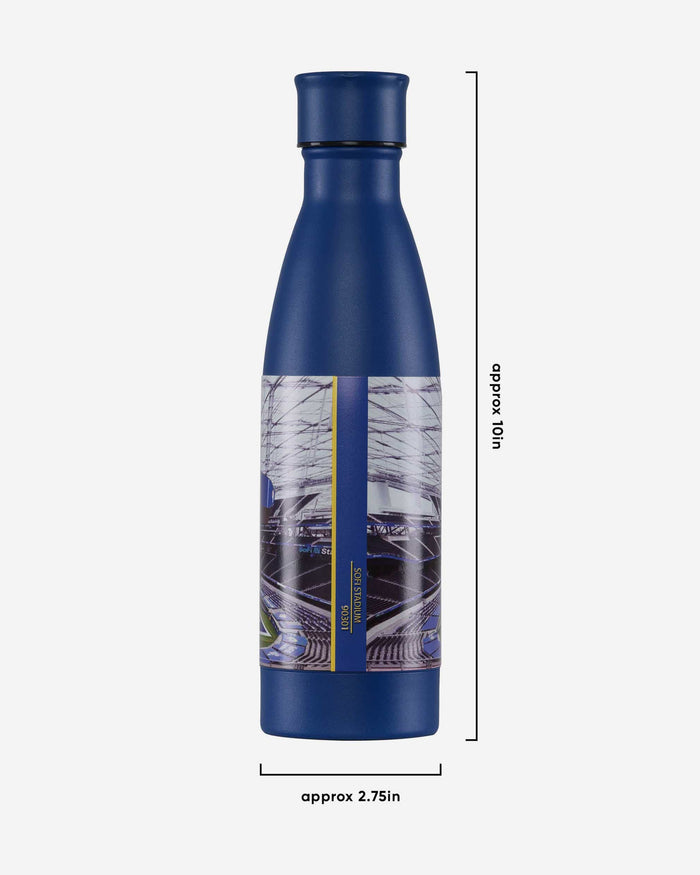 Los Angeles Rams Primetime Metal 18 oz Bottle FOCO - FOCO.com