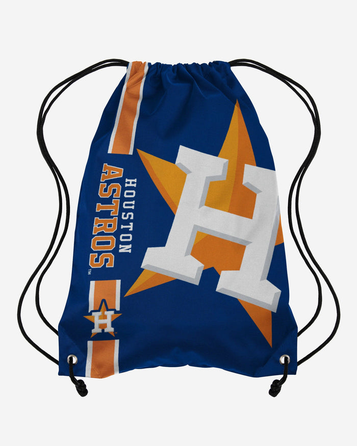 Houston Astros Big Logo Drawstring Backpack FOCO - FOCO.com