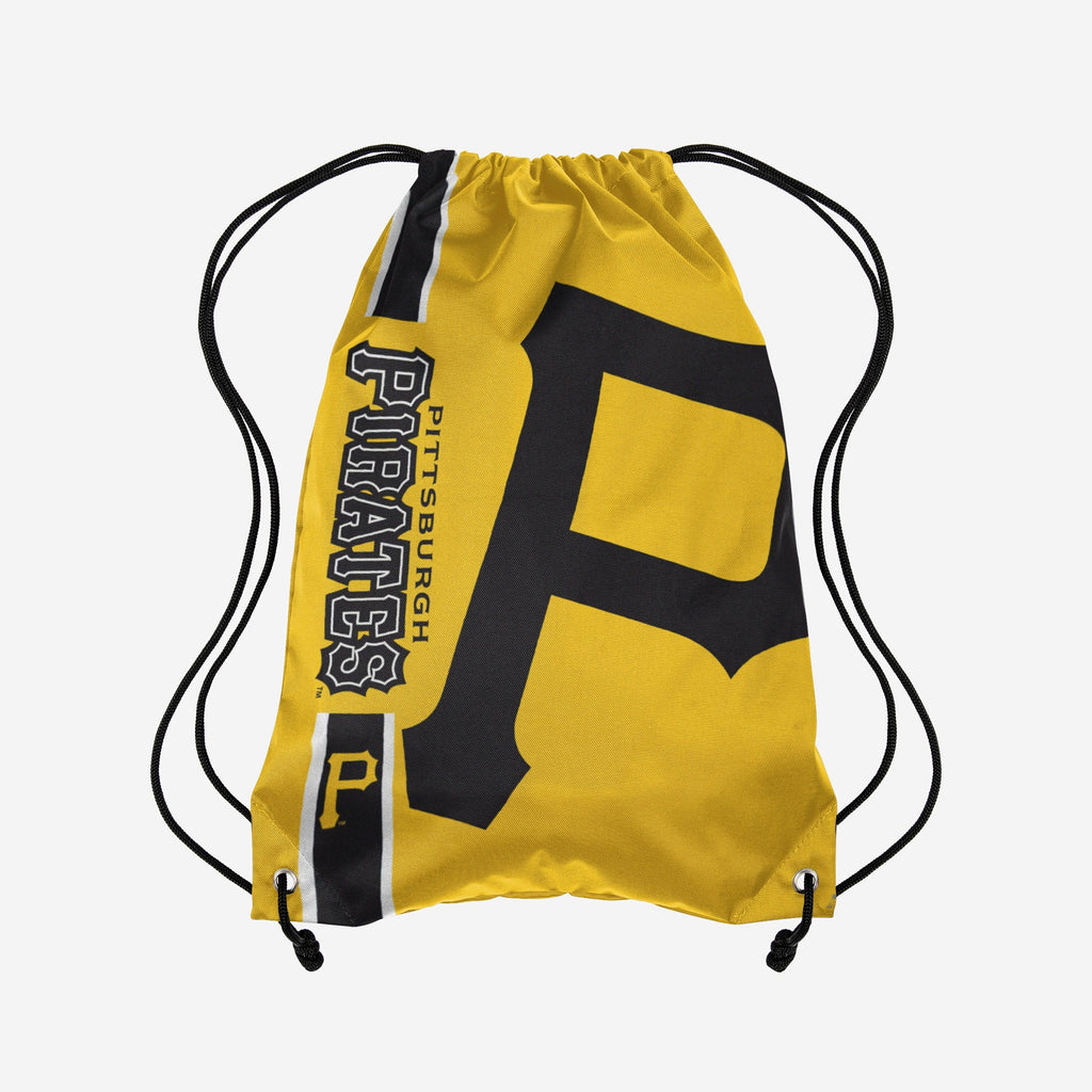 Pittsburgh Pirates Big Logo Drawstring Backpack FOCO - FOCO.com