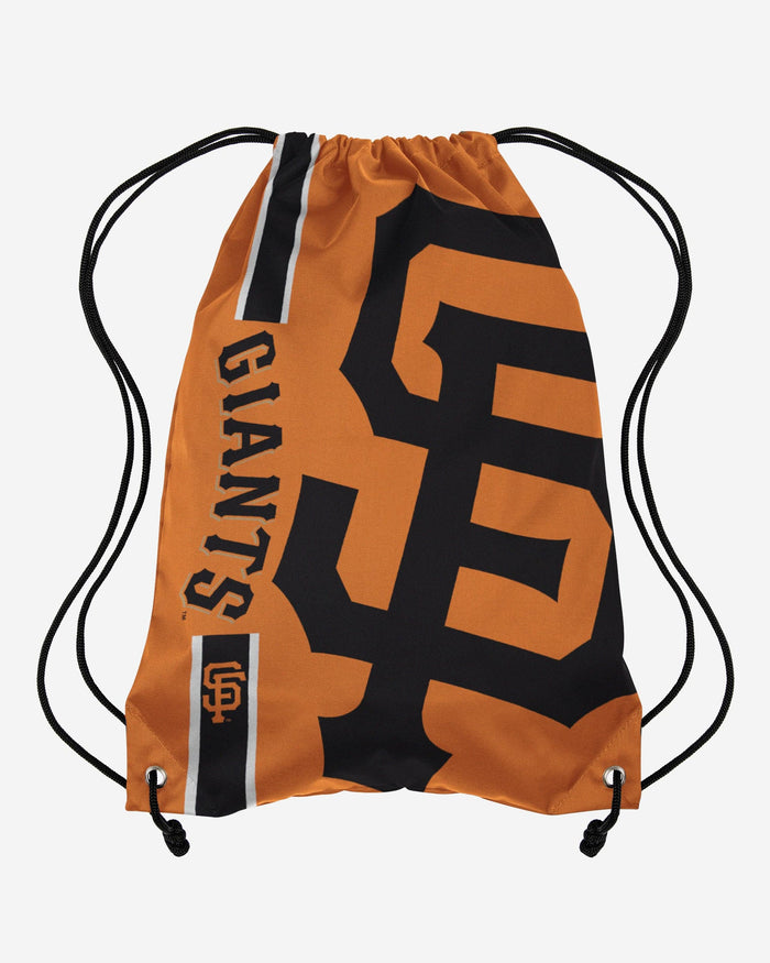 San Francisco Giants Big Logo Drawstring Backpack FOCO - FOCO.com