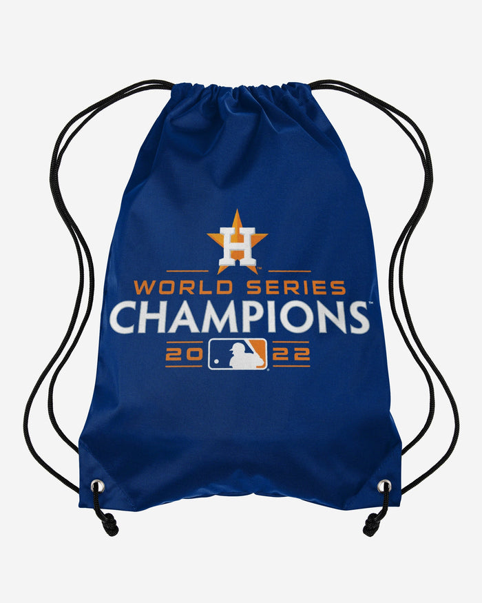 Houston Astros 2022 World Series Champions Drawstring Backpack FOCO - FOCO.com