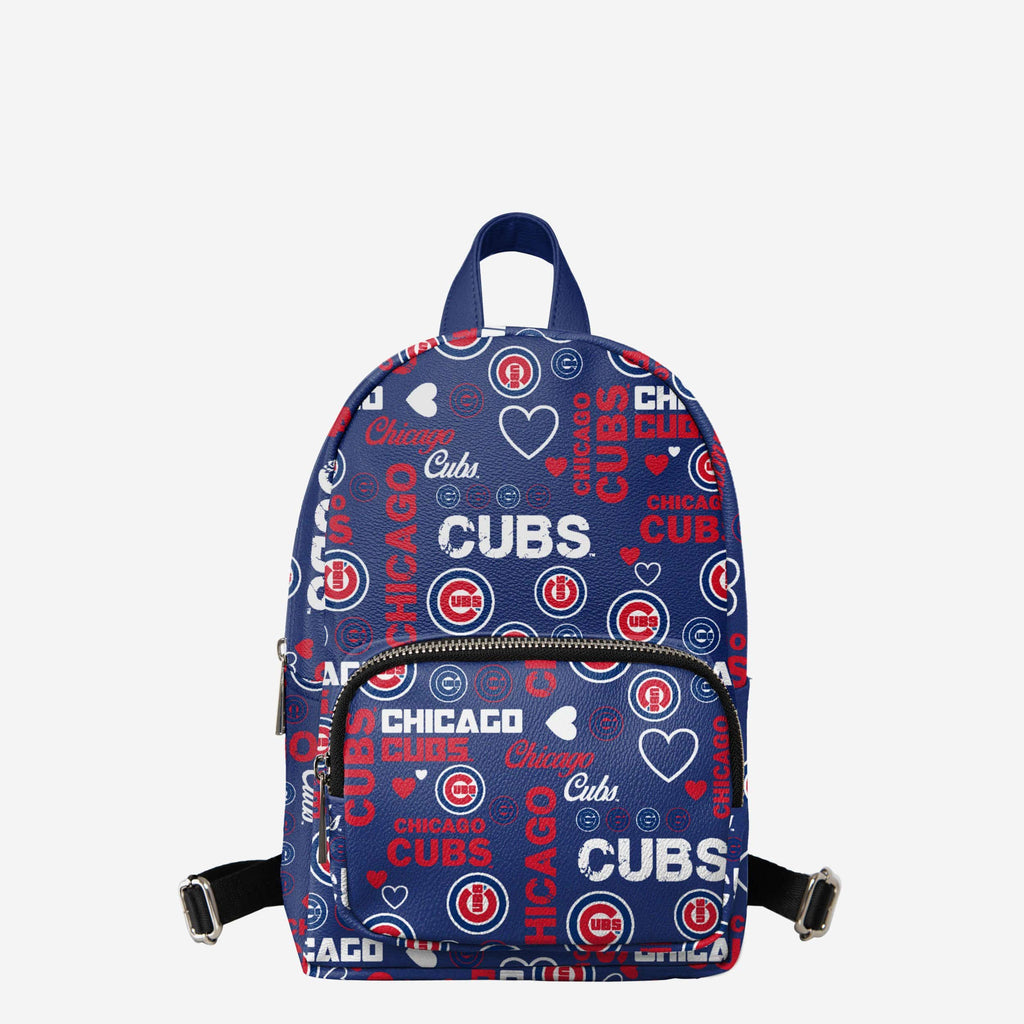 Chicago Cubs Logo Love Mini Backpack FOCO - FOCO.com