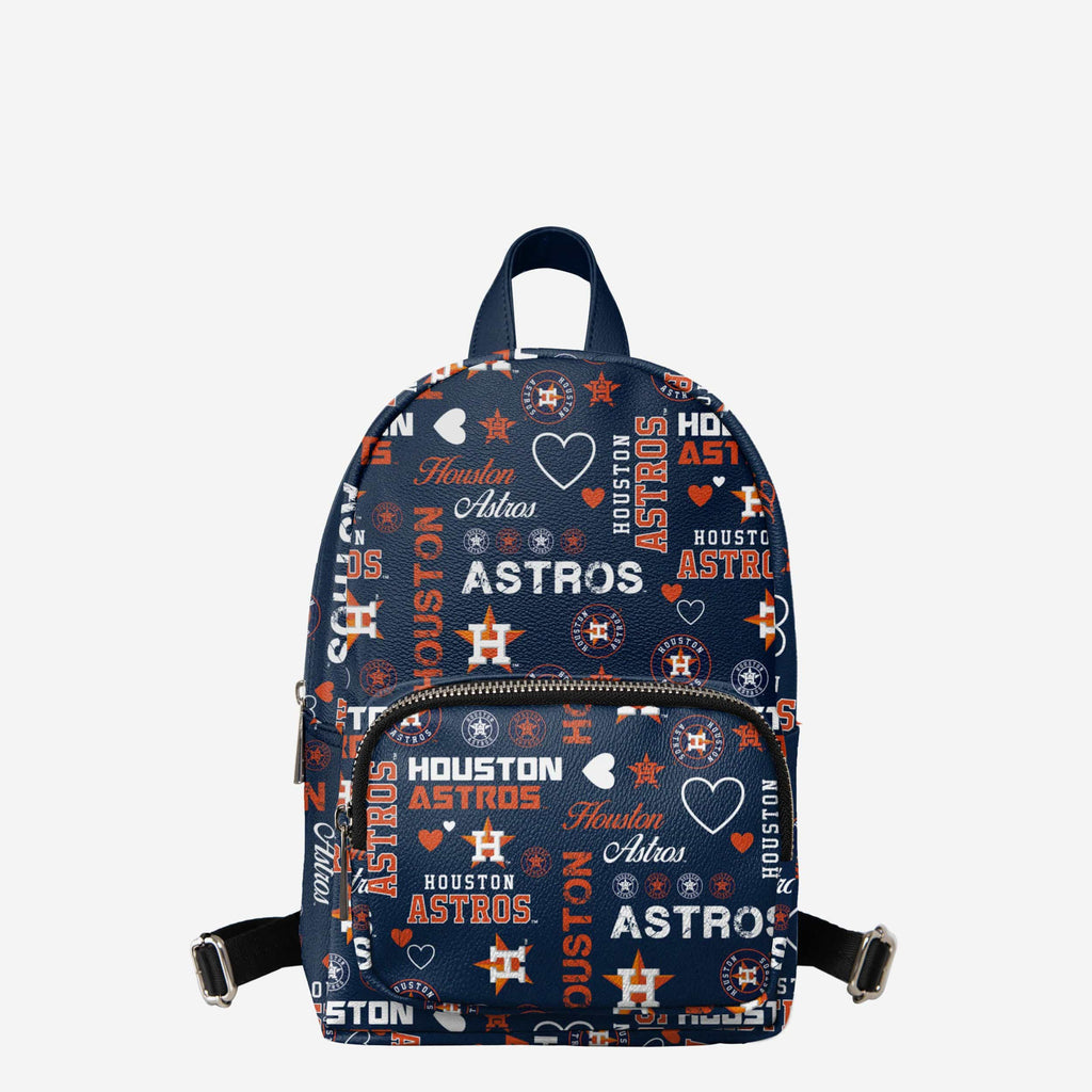 Houston Astros Logo Love Mini Backpack FOCO - FOCO.com