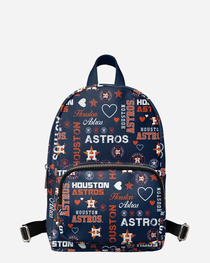 Houston Astros Logo Love Mini Backpack FOCO - FOCO.com