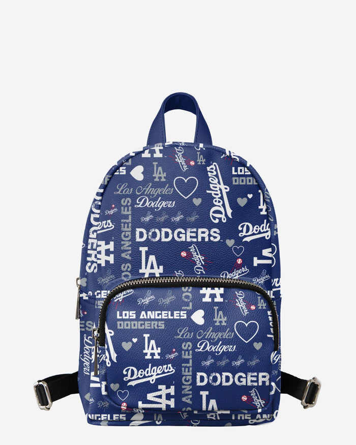 Los Angeles Dodgers Logo Love Mini Backpack FOCO - FOCO.com