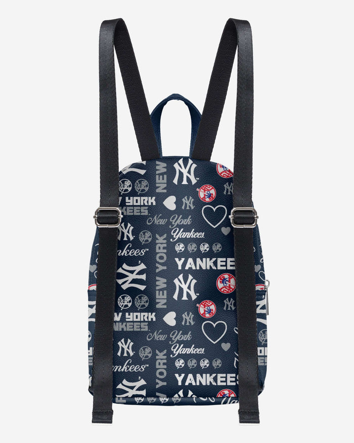 New York Yankees Logo Love Mini Backpack FOCO - FOCO.com