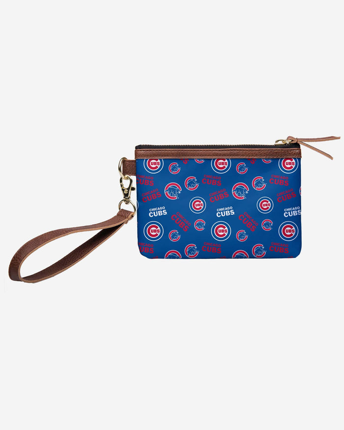 Chicago Cubs Repeat Logo Wristlet FOCO - FOCO.com