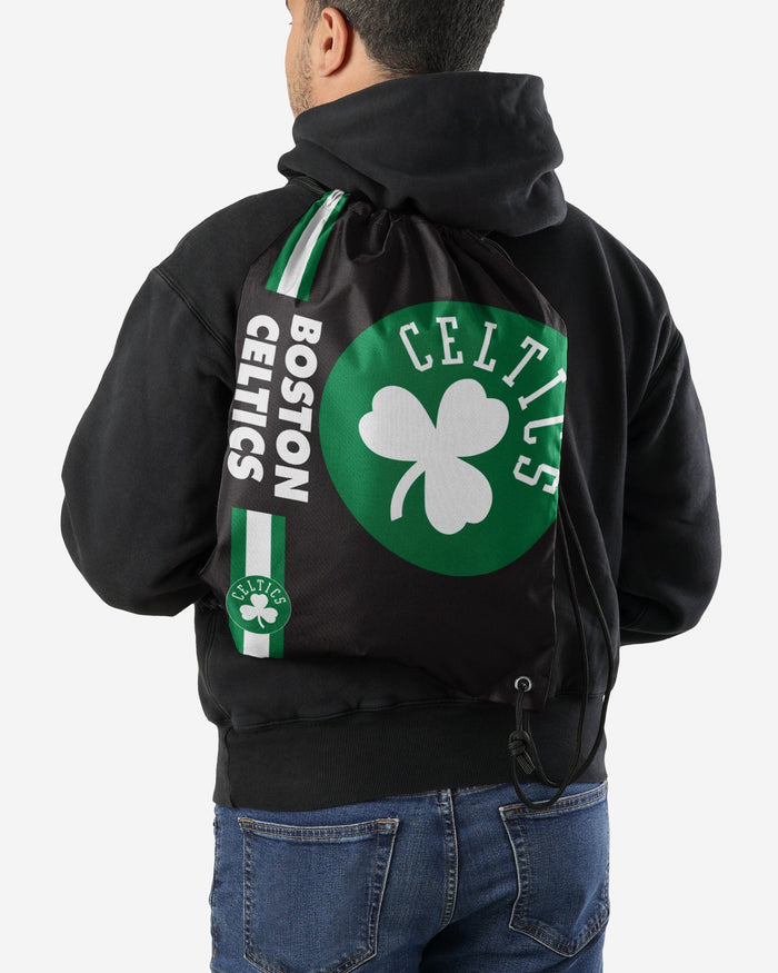 Boston Celtics Big Logo Drawstring Backpack FOCO - FOCO.com