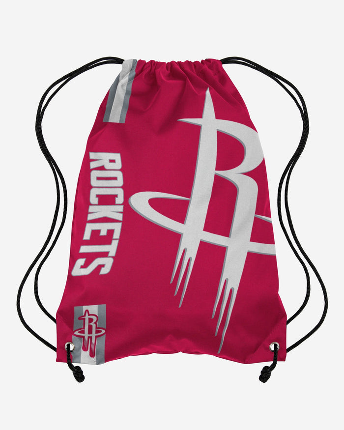 Houston Rockets Big Logo Drawstring Backpack FOCO - FOCO.com