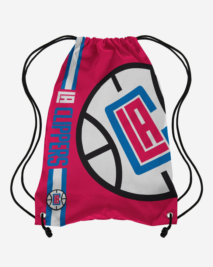 Los Angeles Clippers Big Logo Drawstring Backpack FOCO - FOCO.com