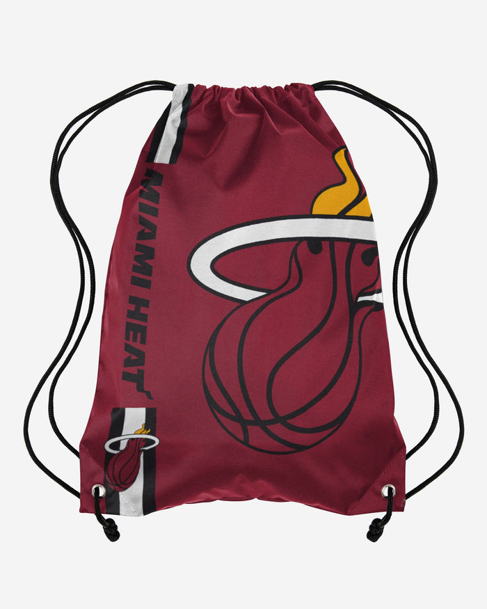 Miami Heat Big Logo Drawstring Backpack FOCO - FOCO.com