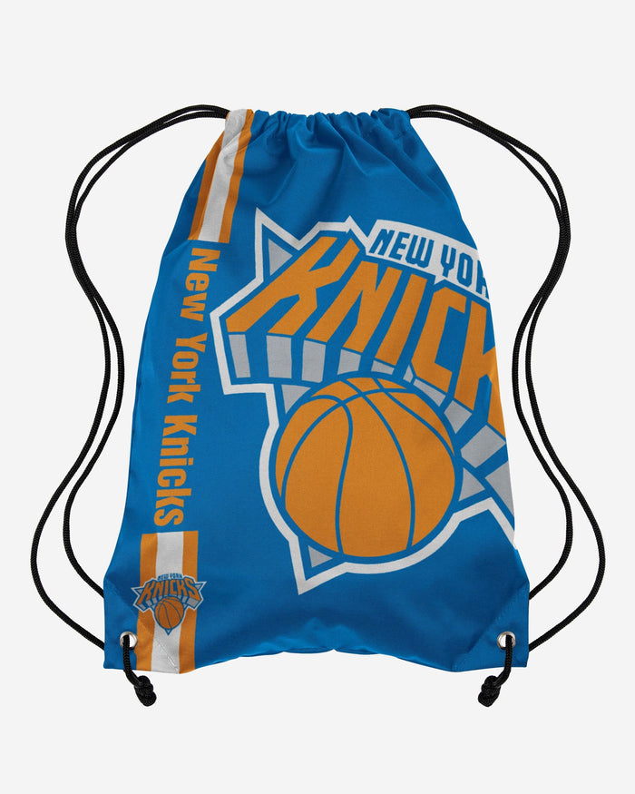 New York Knicks Big Logo Drawstring Backpack FOCO - FOCO.com