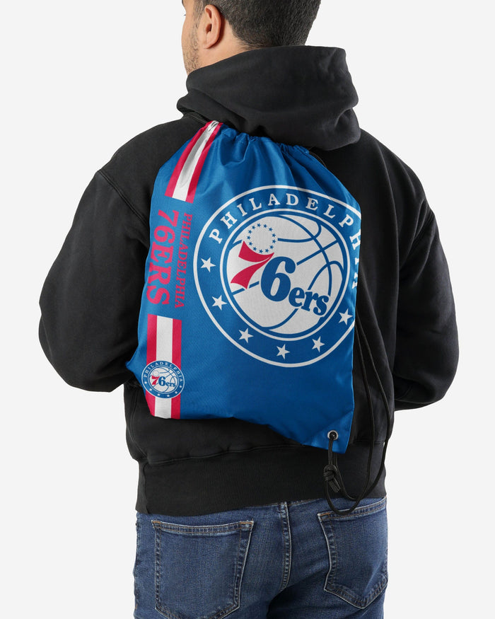 Philadelphia 76ers Big Logo Drawstring Backpack FOCO - FOCO.com