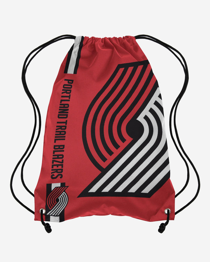 Portland Trail Blazers Big Logo Drawstring Backpack FOCO - FOCO.com