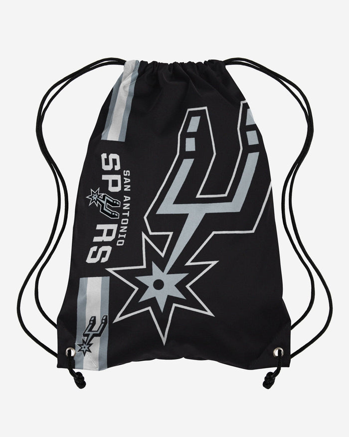 San Antonio Spurs Big Logo Drawstring Backpack FOCO - FOCO.com