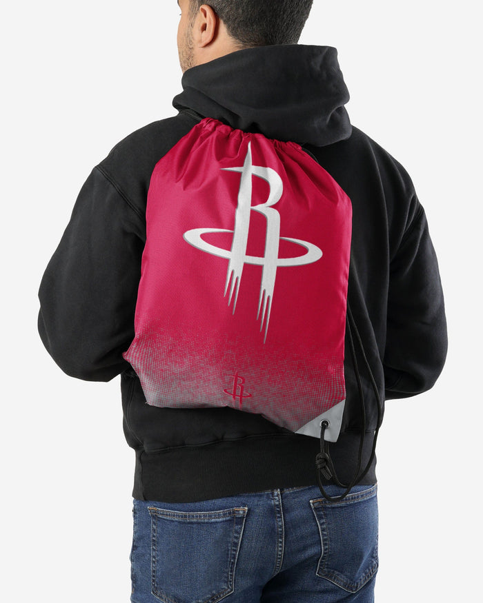 Houston Rockets Gradient Drawstring Backpack FOCO - FOCO.com