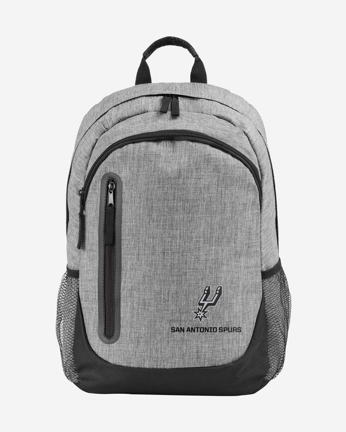 San Antonio Spurs Heather Grey Bold Color Backpack FOCO - FOCO.com