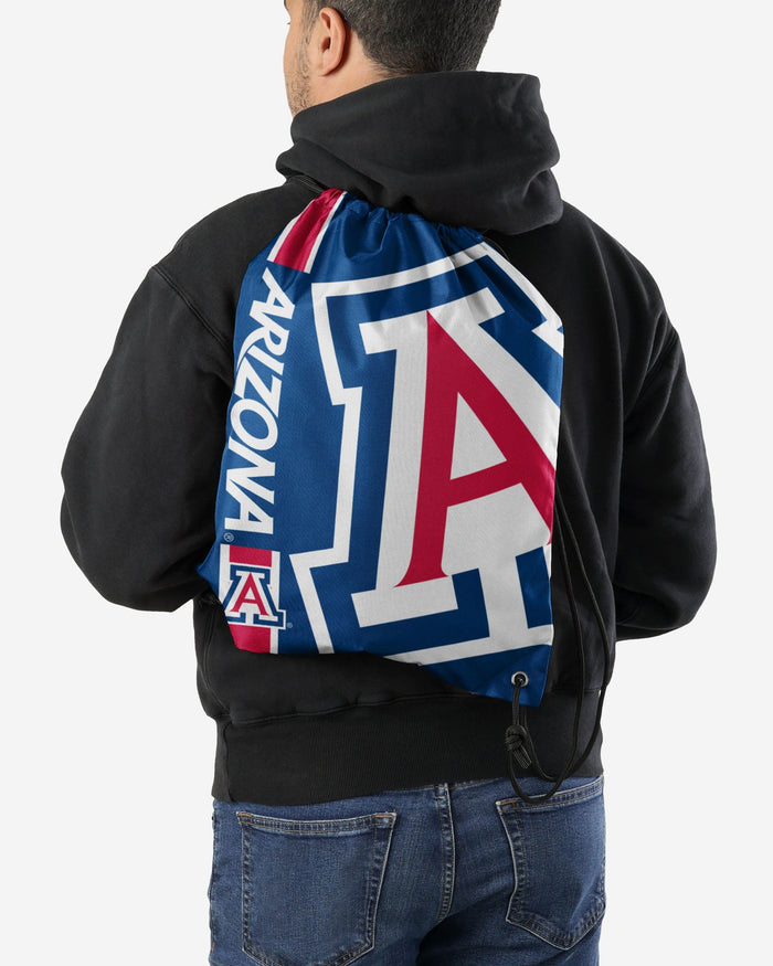 Arizona Wildcats Big Logo Drawstring Backpack FOCO - FOCO.com