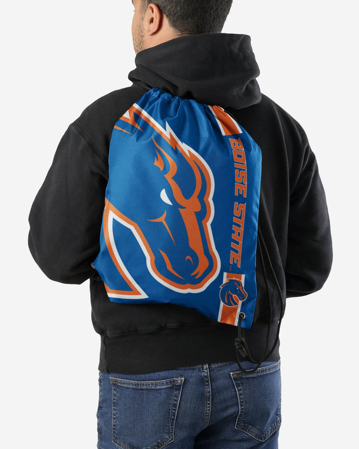 Boise State Broncos Big Logo Drawstring Backpack FOCO - FOCO.com