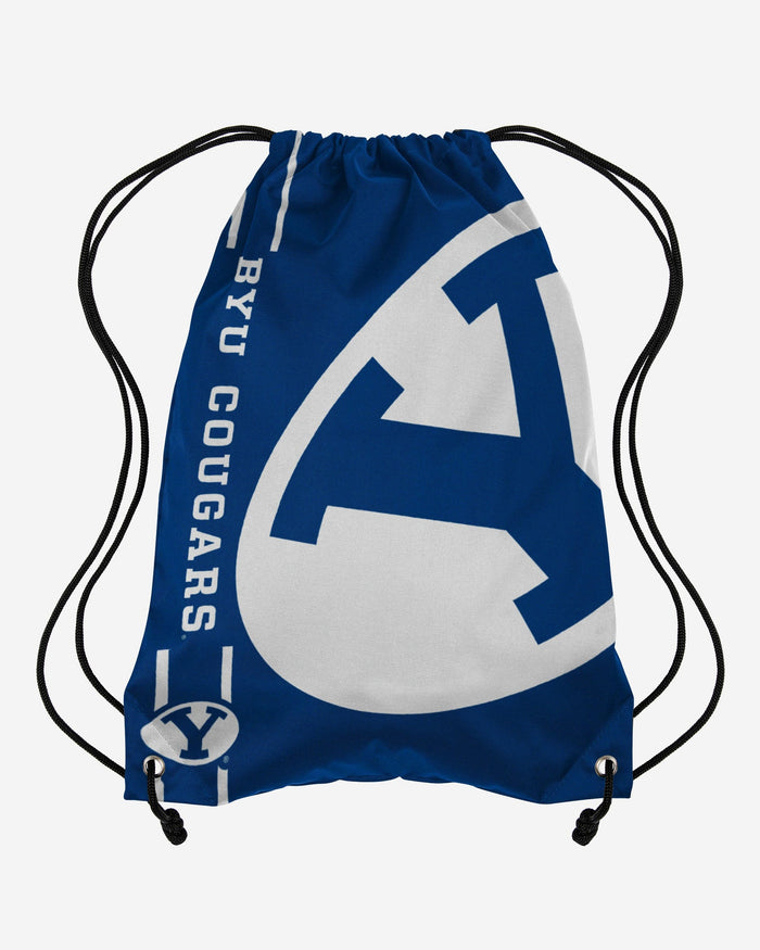 BYU Cougars Big Logo Drawstring Backpack FOCO - FOCO.com