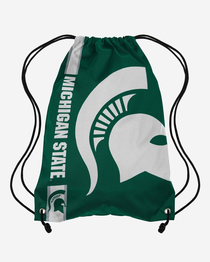 Michigan State Spartans Big Logo Drawstring Backpack FOCO - FOCO.com