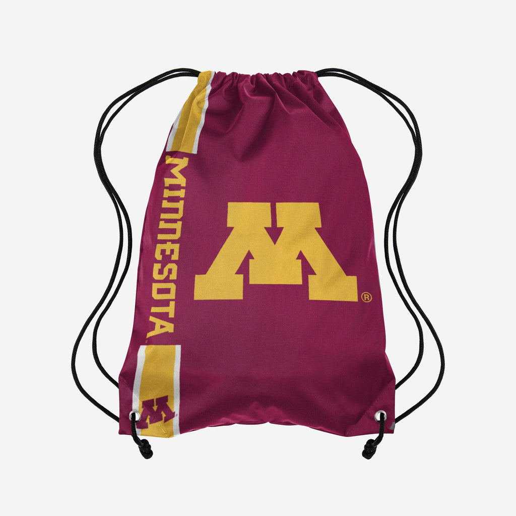 Minnesota Golden Gophers Big Logo Drawstring Backpack FOCO - FOCO.com