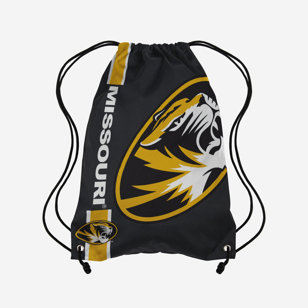 Missouri Tigers Big Logo Drawstring Backpack FOCO - FOCO.com