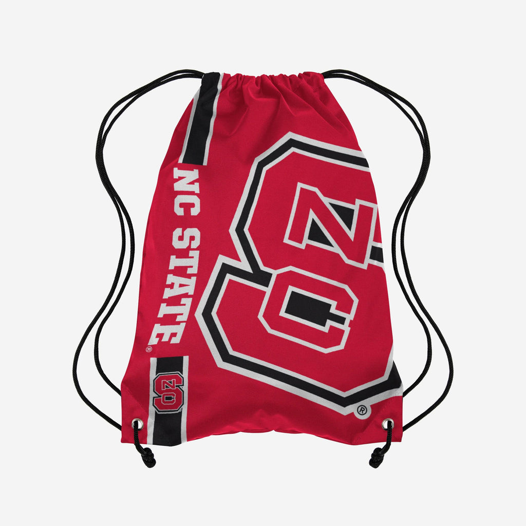 NC State Wolfpack Big Logo Drawstring Backpack FOCO - FOCO.com