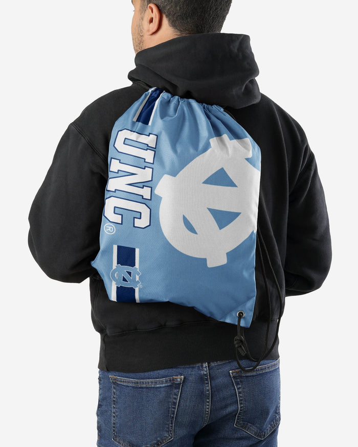 North Carolina Tar Heels Big Logo Drawstring Backpack FOCO - FOCO.com