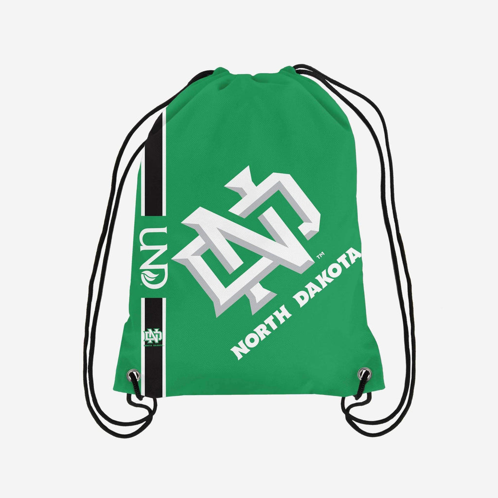 North Dakota Fighting Hawks Big Logo Drawstring Backpack FOCO - FOCO.com