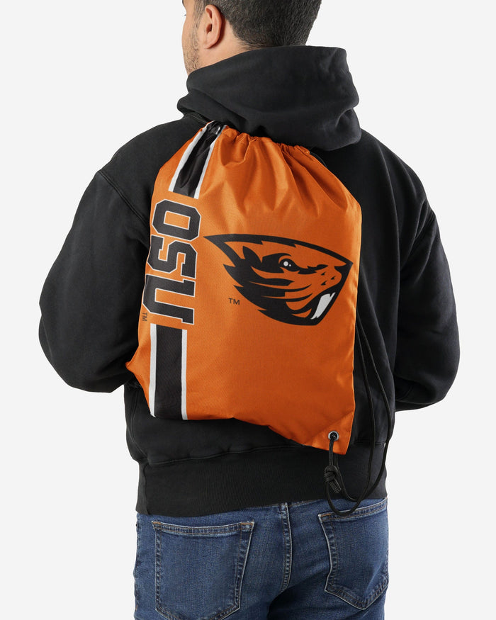 Oregon State Beavers Big Logo Drawstring Backpack FOCO - FOCO.com