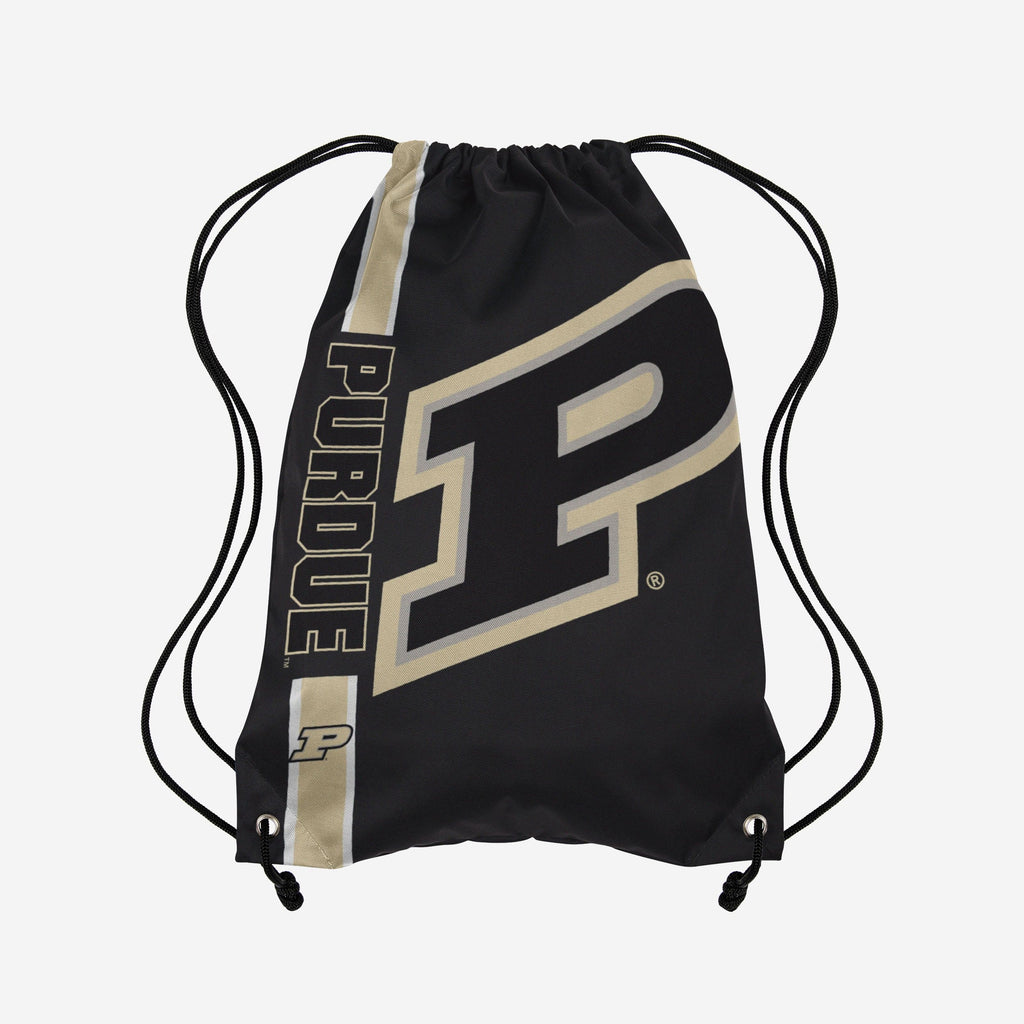 Purdue Boilermakers Big Logo Drawstring Backpack FOCO - FOCO.com