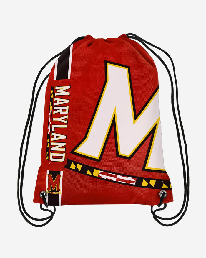 Maryland Terrapins Big Logo Drawstring Backpack FOCO - FOCO.com