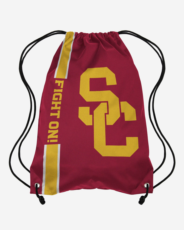 USC Trojans Big Logo Drawstring Backpack FOCO - FOCO.com