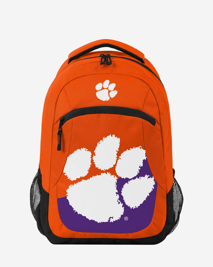 Clemson Tigers Colorblock Action Backpack FOCO - FOCO.com