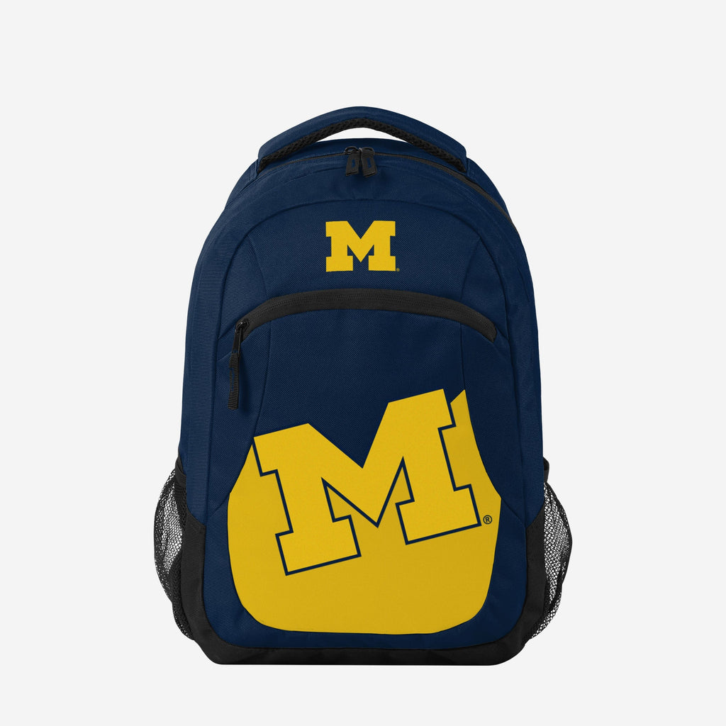 Michigan Wolverines Colorblock Action Backpack FOCO - FOCO.com