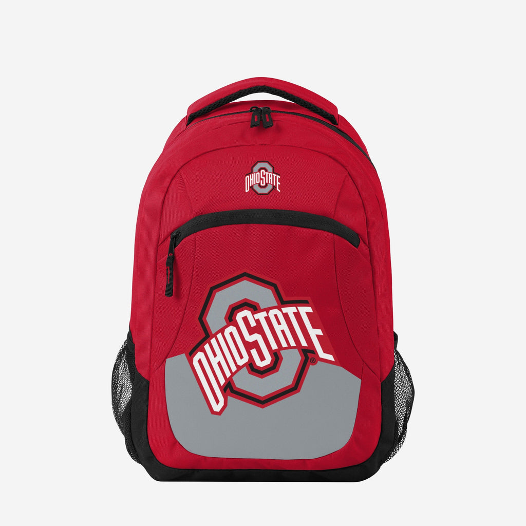 Ohio State Buckeyes Colorblock Action Backpack FOCO - FOCO.com