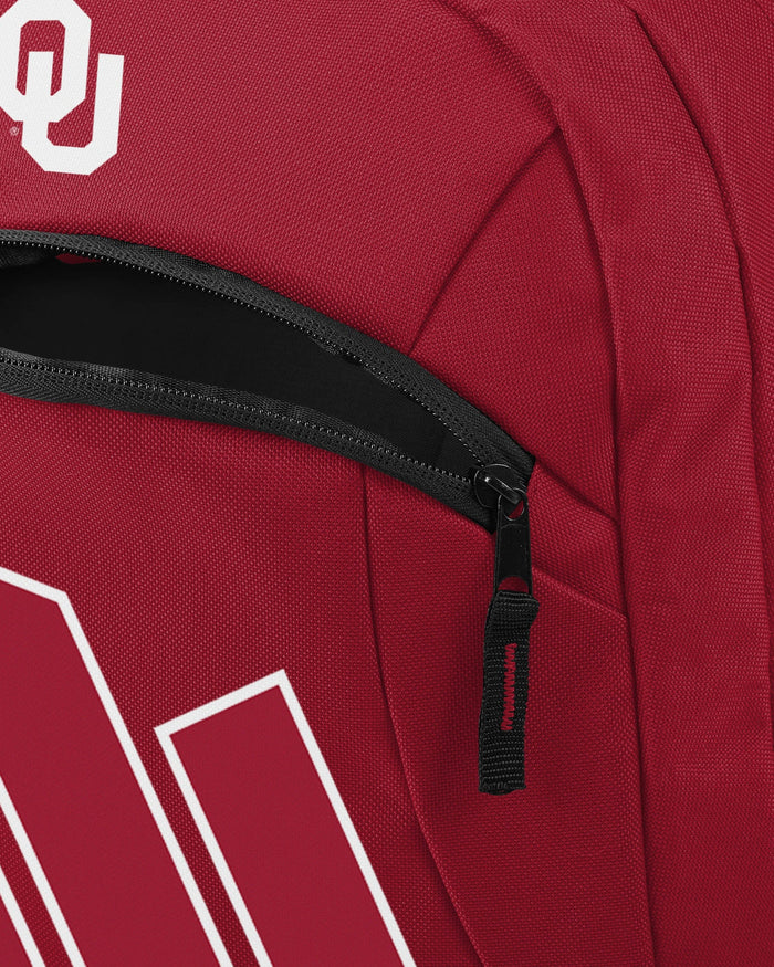 Oklahoma Sooners Colorblock Action Backpack FOCO - FOCO.com