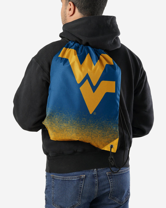 West Virginia Mountaineers Gradient Drawstring Backpack FOCO - FOCO.com