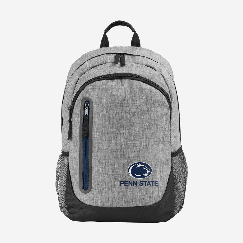 Penn State Nittany Lions Heather Grey Bold Color Backpack FOCO - FOCO.com