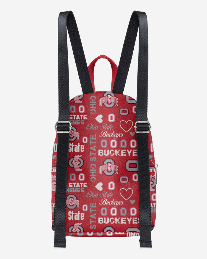 Ohio State Buckeyes Logo Love Mini Backpack FOCO - FOCO.com