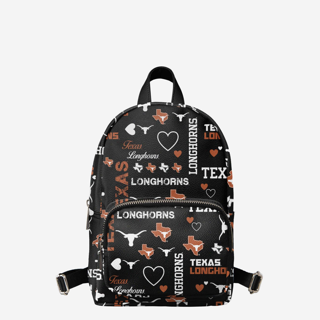 Texas Longhorns Logo Love Mini Backpack FOCO - FOCO.com