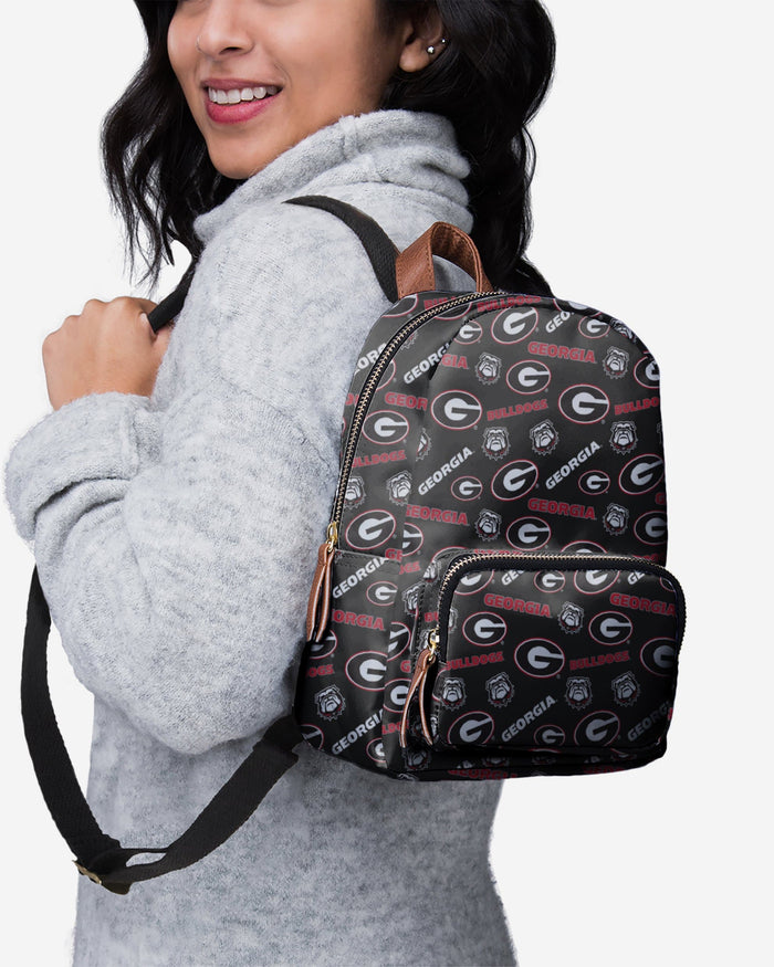 Georgia Bulldogs Printed Collection Mini Backpack FOCO - FOCO.com