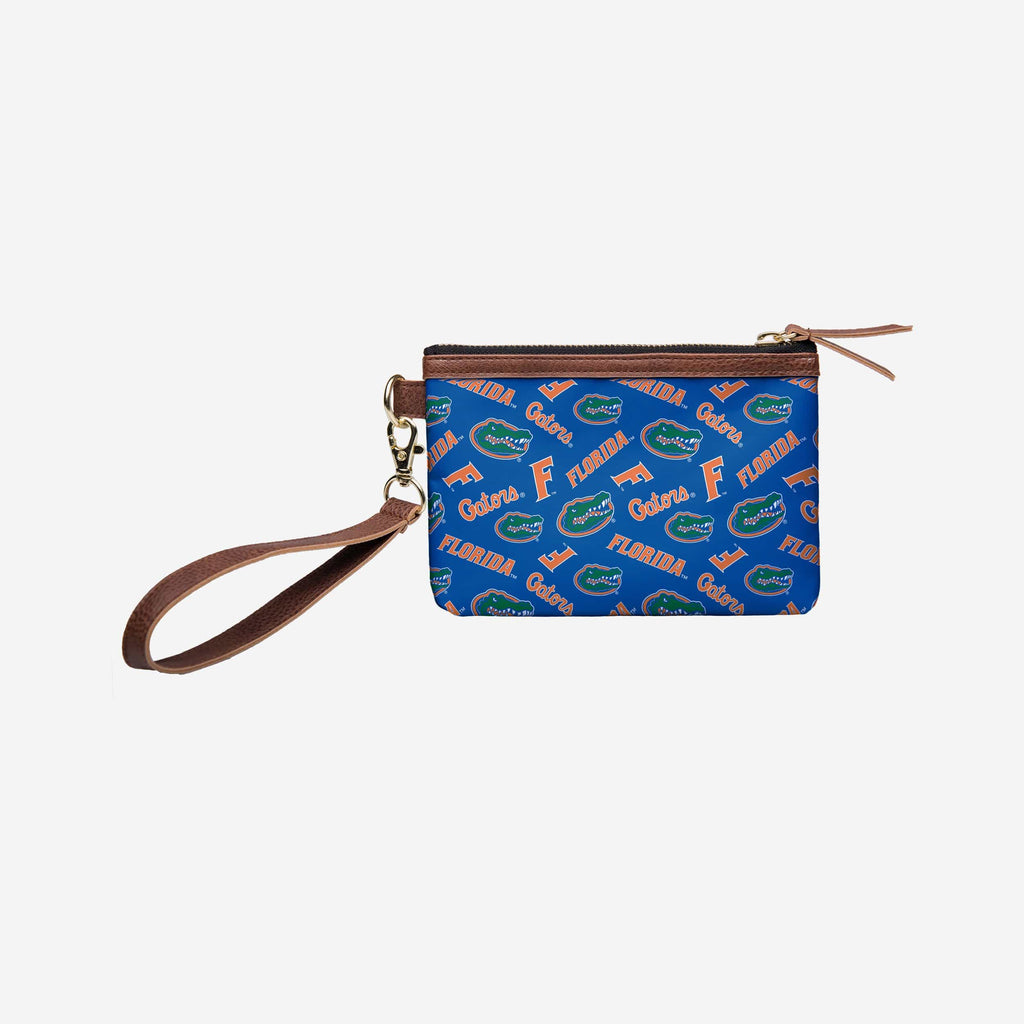 Florida Gators Printed Collection Repeat Logo Wristlet FOCO - FOCO.com