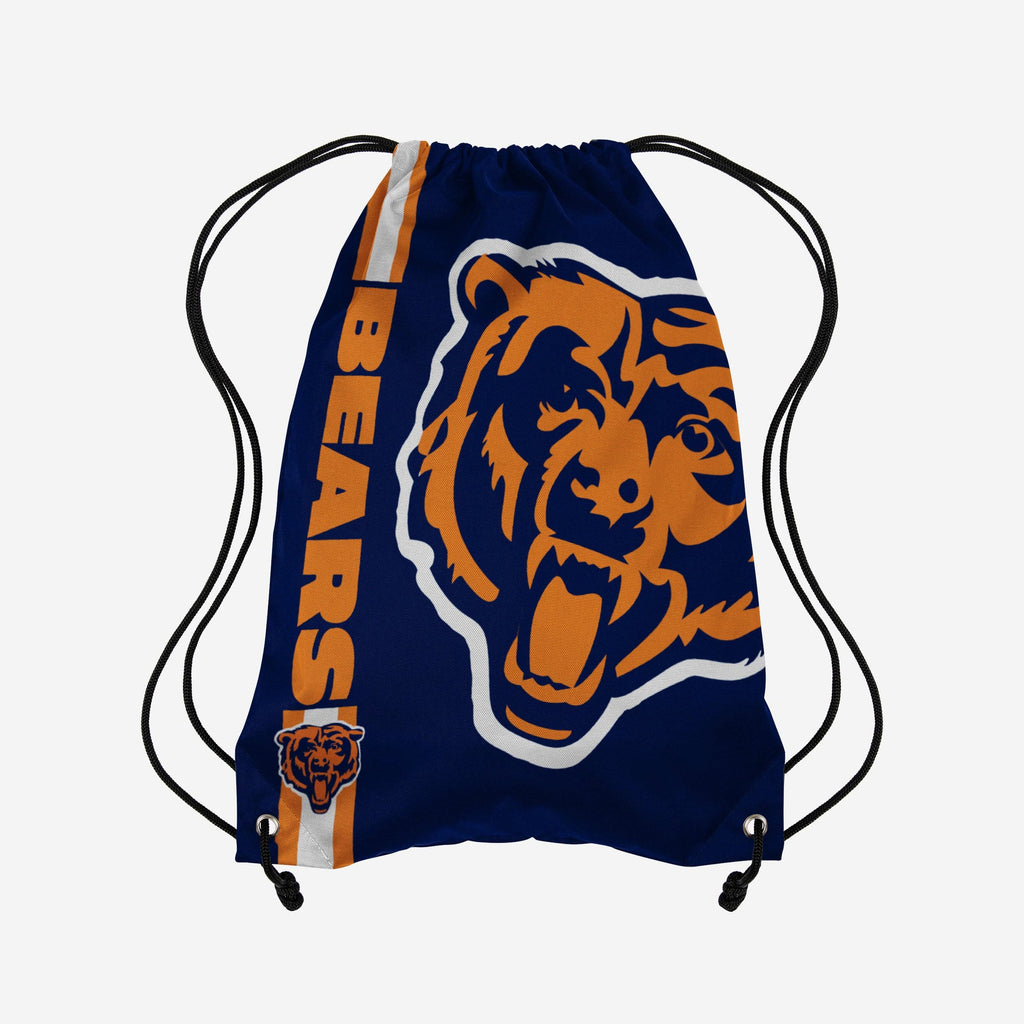 Chicago Bears Big Logo Drawstring Backpack FOCO - FOCO.com