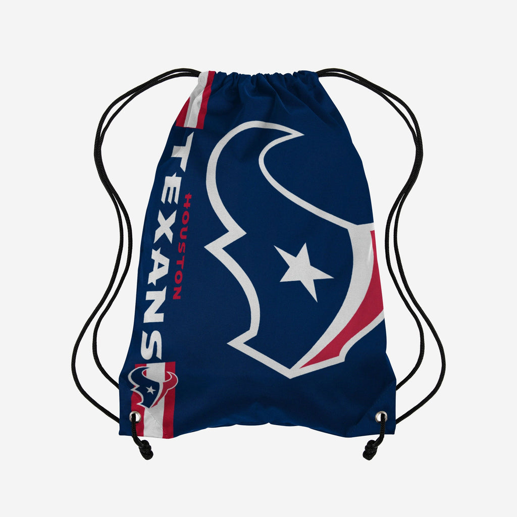 Houston Texans Big Logo Drawstring Backpack FOCO - FOCO.com